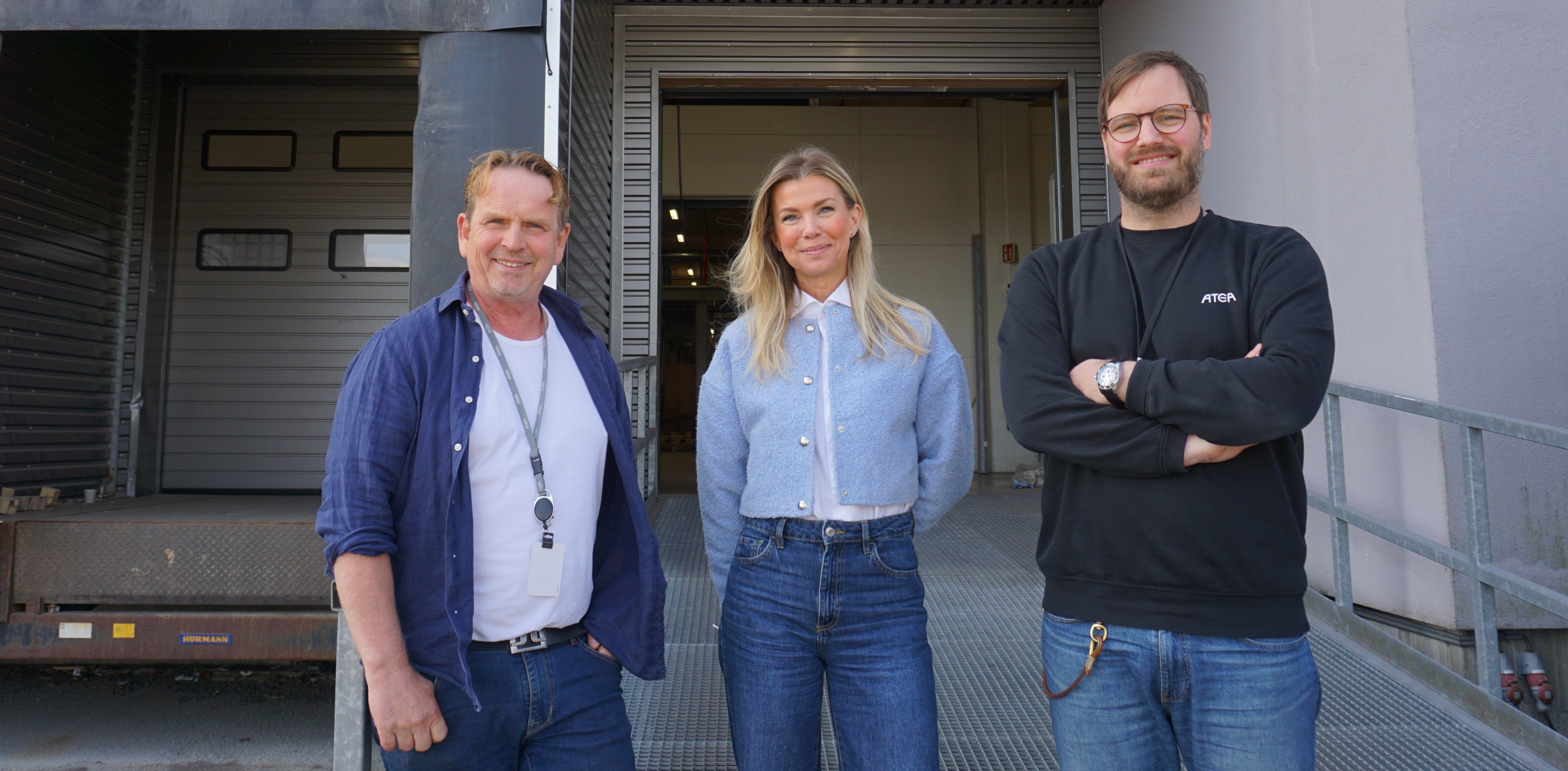 Morten Shakesby Kristiansen (ATEA), Christina Jonstang (Stena Confidential) og Karl Magnus Kinander (ATEA).