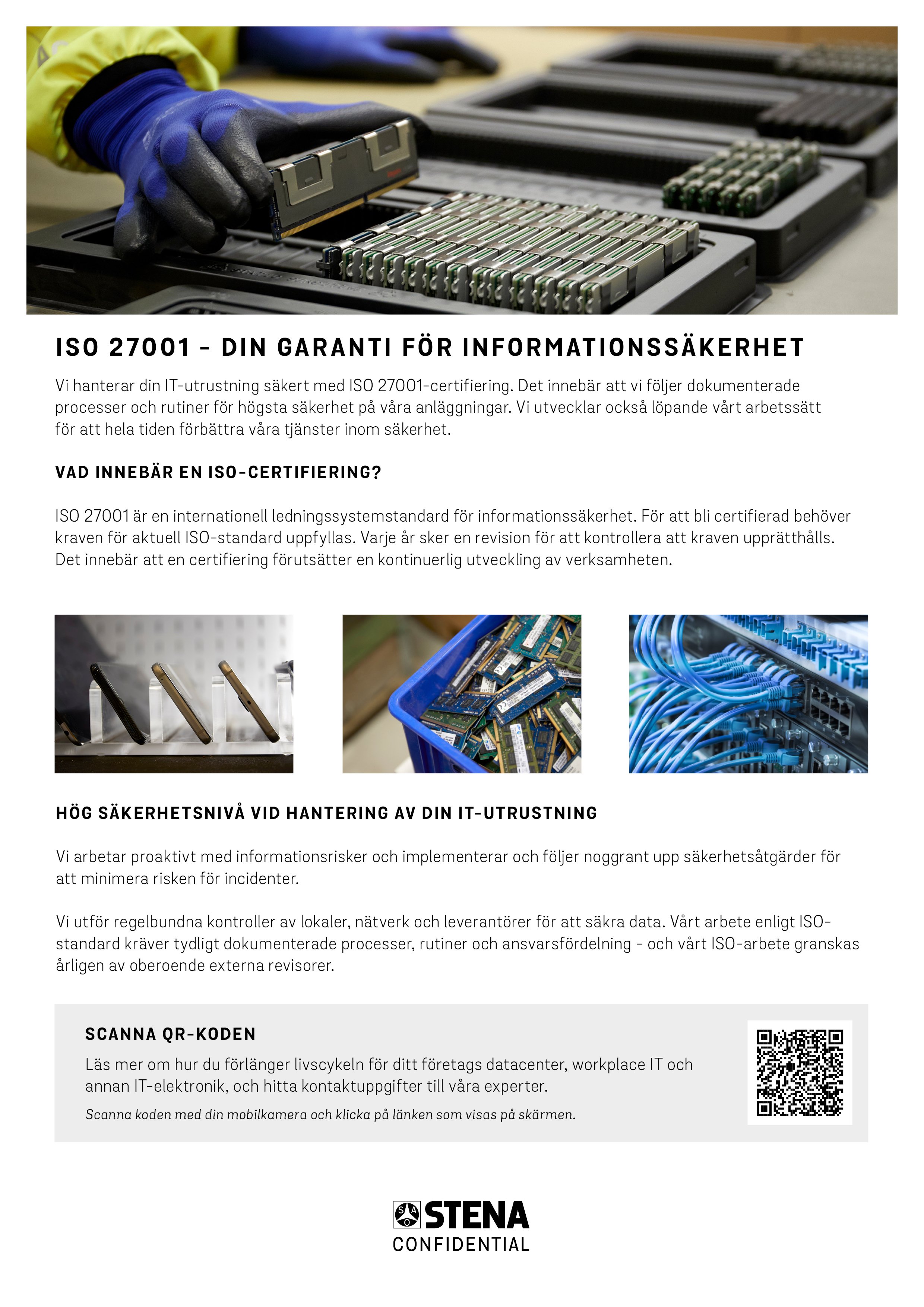 Vill du veta mer om vad certifieringen enligt ISO 27001 innebär?